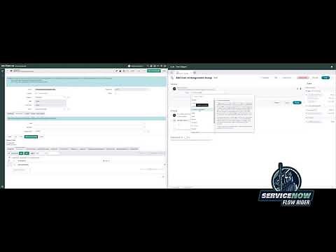 ServiceNow Flow Design - Add Users to Group