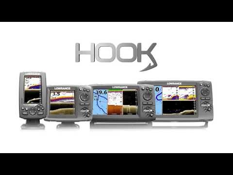 NEW HOOK Chartplotter Fishfinder by Lowrance