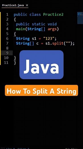 Java How To Split A String