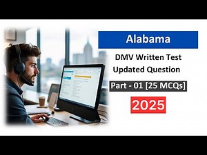 Alabama DMV Written Test 2025 | Updated Questions and Correct Answers