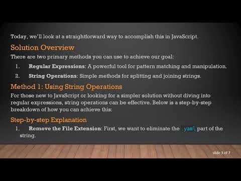 How to Parse Strings in JavaScript with Regular Expressions and String Operations