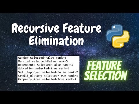 Recursive Feature Elimination (RFE) | Feature Selection | Python