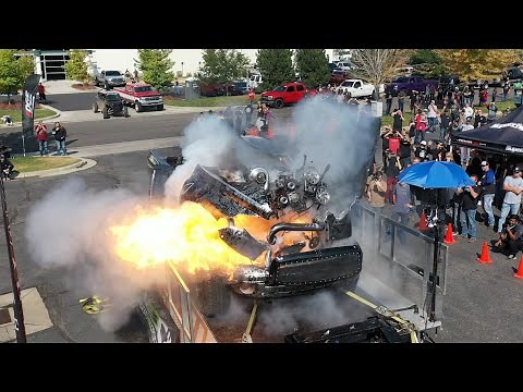 3000hp Dyno Engine FAILURE Explosion of Master Shredder