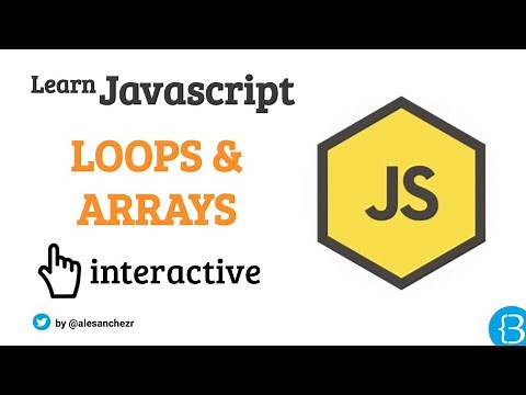 Introduction - Javascript Arrays and Loops Exercises Tutorial Interactive