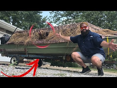 Building My DREAM DUCK hunting Boat on a BUDGET!