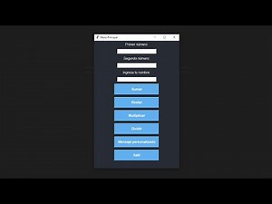 How to make a menu in Python Visual Studio Code 😱