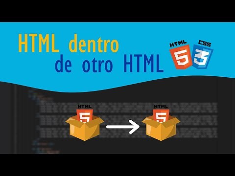 Insertar HTML dentro de otro HTML