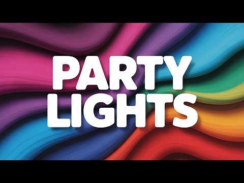 PARTY LIGHTS Visuals – Flashing LED Lights & Fast Color Changes