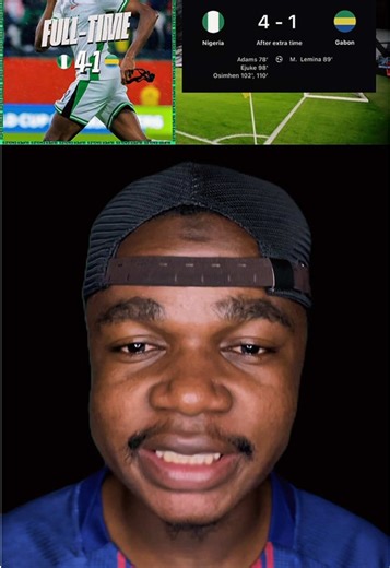 Nigeria vs Gabon 4-1 match highlights and review. #Hausa #Arewa #Football #Viral #fyp
