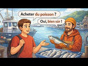 60 Minutes of Daily French Dialogues for beginners | Daily French Conversation (A1-A2)