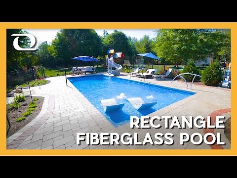 Aspen (Maya) | Rectangle Fiberglass Pool Design | Thursday Pools
