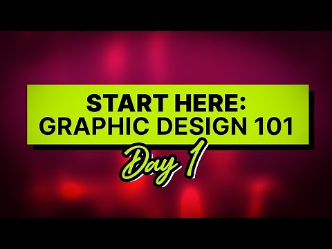 Learn Graphic Design from Scratch — Day 1: Principles, Types & Elements