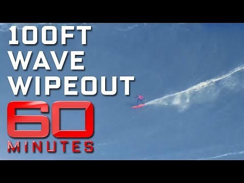 Surfing the 100ft swell at Nazare | 60 Minutes Australia