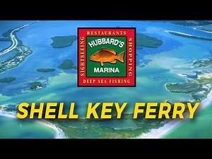 Shell Key Ferry Island Shelling boat tour by Tampa Bay Ferry | http://www.HubbardsMarina.com
