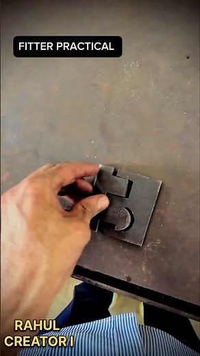 FITTER PRACTICAL 🤯 | #iti #fitter #skillindia #hardwork