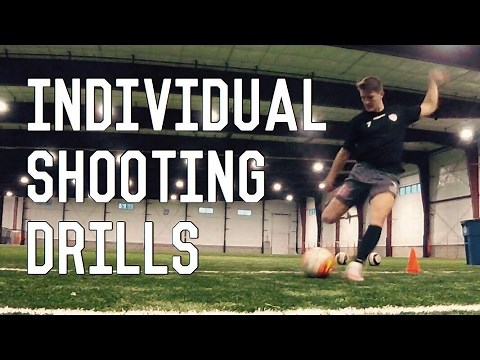 How To Improve Shooting | Individual Shooting Drills For Footballers/ Soccer Players