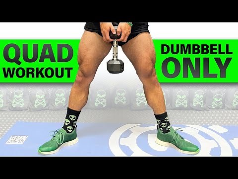 Intense 5 Minute Dumbbell Quad Workout