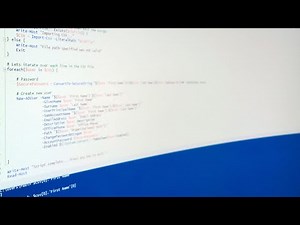 How to Create AD Users from CSV