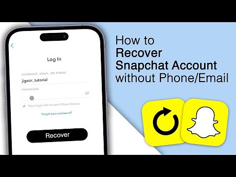 How To Recover Snapchat Account Without Phone and Email