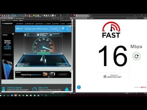 Fast.com vs Speedtest.net