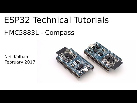 ESP32 Technical Tutorials: HMC5883L - Compass