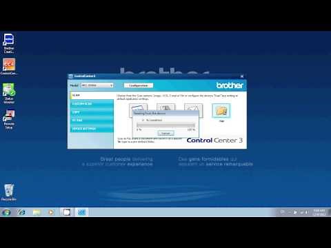 How to Scan on a PC using a Brother Multi-function Center