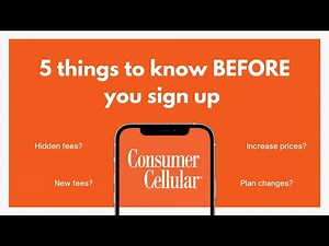 Consumer Cellular | 5 things to know BEFORE you sign up