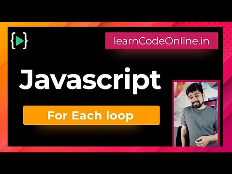 For Each loop in javascript