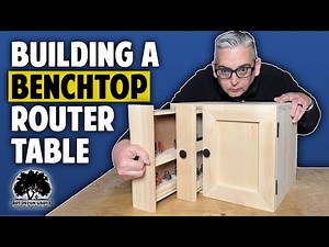 This DIY Benchtop Router Table is a Game Changer!