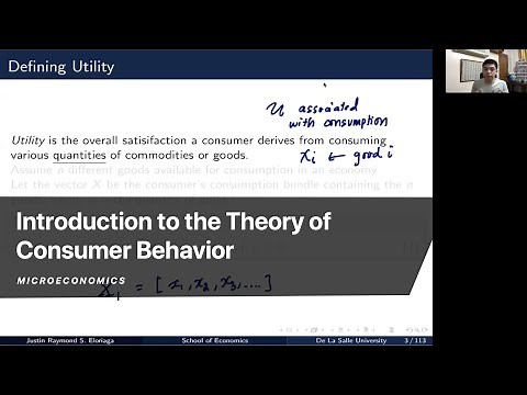 Introduction to the Theory of Consumer Behavior