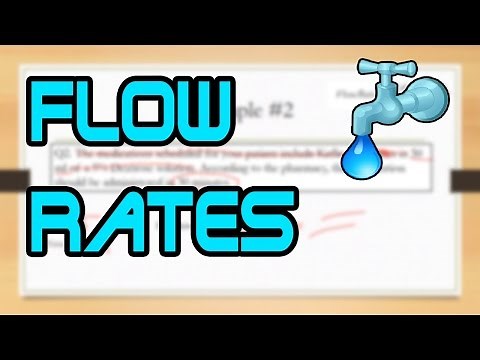 How To Calculate IV Flow Rates