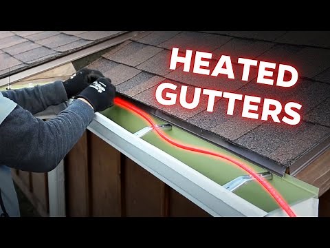 How to Install a Heated Gutter System