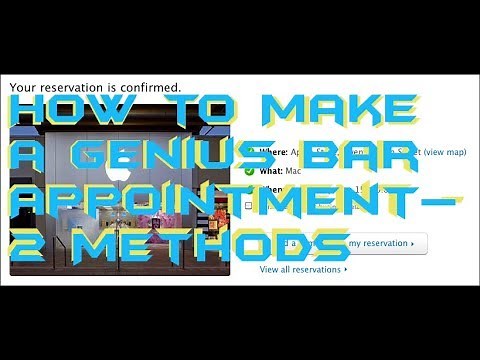 How to Make a Genius Bar Appointment using Apple support & Online– Top 2 Methods Working