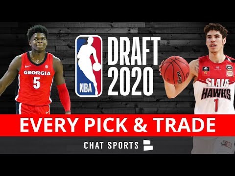 NBA Draft 2020 Results: Picks 1-60 - Full Draft Board Including Trades