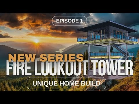 Building a Fire Lookout Tower Home | Ep. 1 – Breaking Ground on a Unique Maine Build!