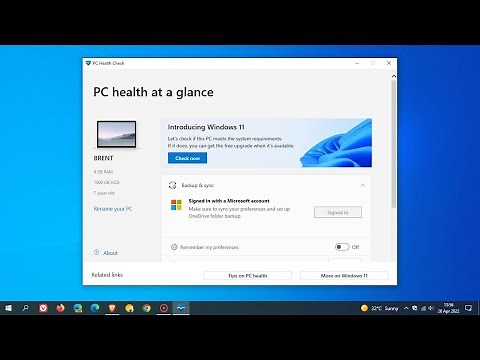 Windows 10 update KB5005463 is installing the PC Health Check app automatically again