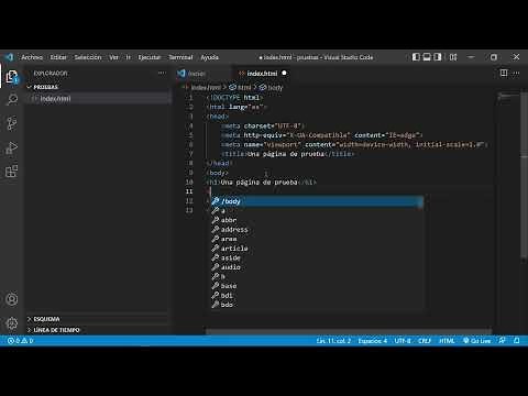 Primeros pasos con Visual Studio Code