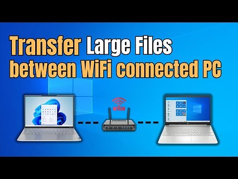 Transfer Files Between Two Computers over Wi-Fi | Windows 10 & 11