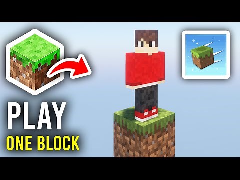 How To Play One Block In Minecraft - Step By Step