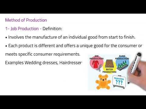 47 IGCSE Business - What is the Difference Between Job, Batch and Flow Mass Production?