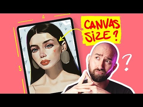 What Canvas Size to Use as a Digital Artist (For Beginners!)