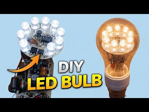 Make Your Own LED Bulb at Home Easily | step by step guide