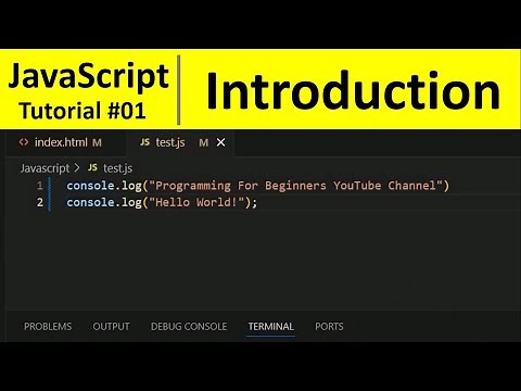 JavaScript Tutorial 1 - Introduction, NodeJS Installation & Hello World Example