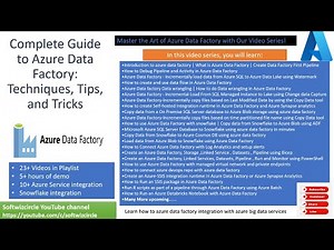 Azure Data Factory: Building ETL Pipelines | Azure Data Factory For Beginners