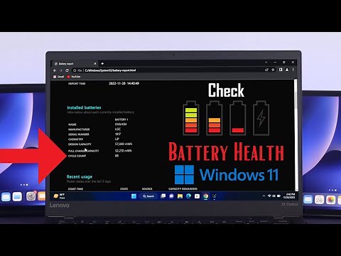 Windows 11: How to Check Your Laptop's Battery Health Using CMD Commands