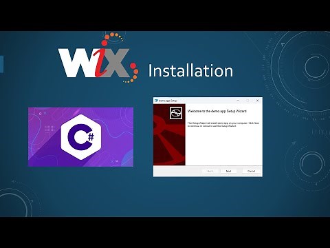 How to create installation package with WiX Toolset
