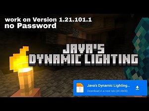 Minecraft new java dynamic lighting | how to install java dynamic lighting 🔥 #minecraft