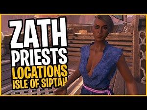 Zath Priests Location Update 2.4 - Isle of Siptah | Conan Exiles