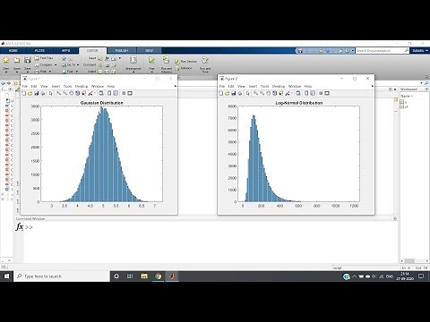 Log Normal Distribution in Statistics (MATLAB Implementation)