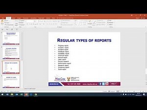 Office Practice L4 (Creating Business Reports - Module 1 - Lesson 1) - Mrs. N.Z. Thwala